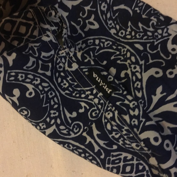 Prana Extra Small Navy Capris/Cropped Pants - Picture 2 of 4